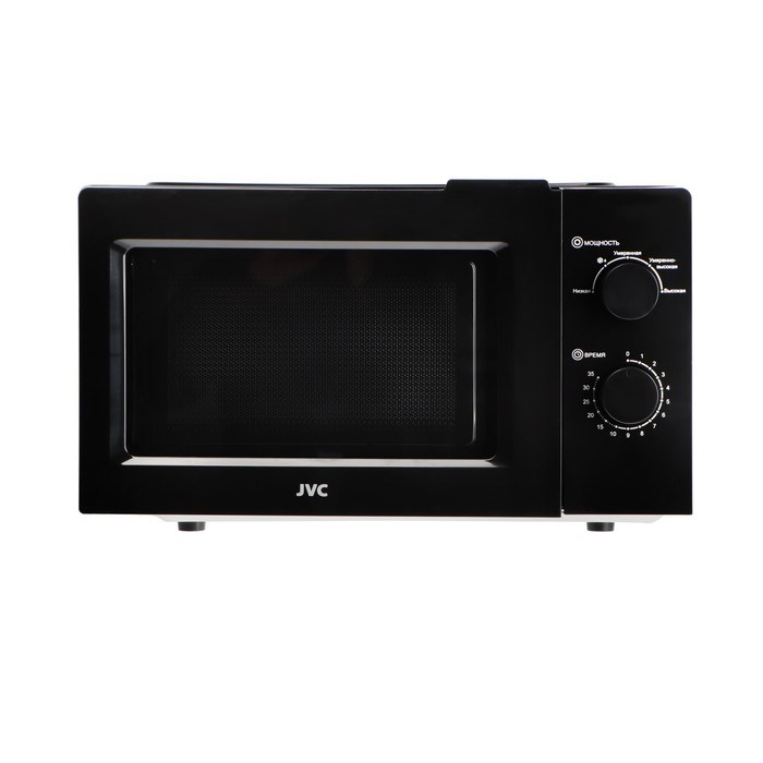 Микроволновая печь JVC JK-MW111M, 700 Вт, 20 л, чёрная - фото 51407559