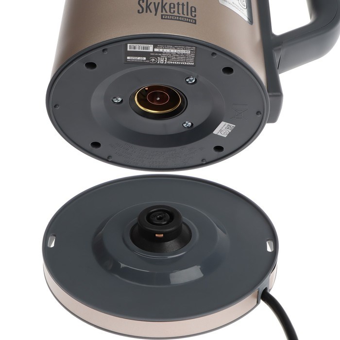 Чайник электрический Redmond SkyKettle RK-M139S, металл, 1.5 л, 2200 Вт, розовый - фото 51408346