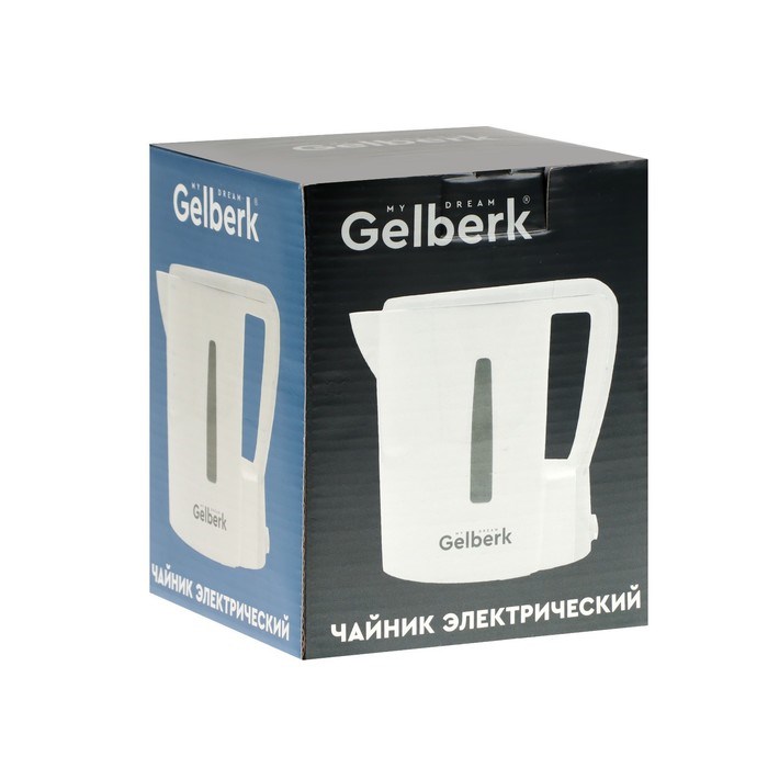 Чайник электрический GELBERK GL-466, пластик, 0.5 л, 500 Вт, бело-фиолетовый - фото 51408636 Чайник электрический GELBERK GL-466, пластик, 0.5 л, 500 Вт, бело-фиолетовый - фото 51408636