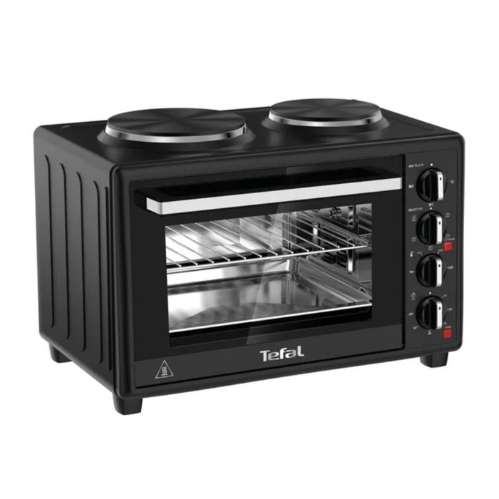 Мини-печь Tefal OF463830, 1500 Вт, 32 л, 90-230°С, гриль, чёрная - фото 51408725