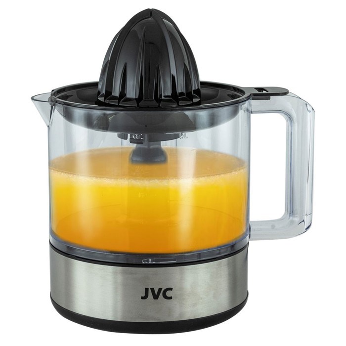 Соковыжималка jvc JK-JC2010, цитрусовая, 30 Вт, 0.8 л, чёрный с серебристым - фото 51409531 Соковыжималка jvc JK-JC2010, цитрусовая, 30 Вт, 0.8 л, чёрный с серебристым - фото 51409531