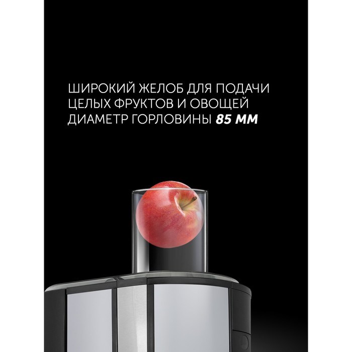 Соковыжималка Polaris PEA 1241A, центробежная, 1200 Вт, 1.1/2.7 л, 21000 об/мин, серебристая - фото 51410035 Соковыжималка Polaris PEA 1241A, центробежная, 1200 Вт, 1.1/2.7 л, 21000 об/мин, серебристая - фото 51410035