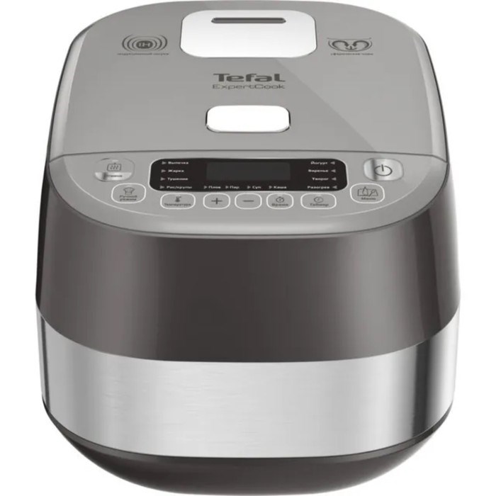 Мультиварка Tefal RK802B32, 1200 Вт, 5 л, 14 программ, антипригарное покрытие, серая - фото 51410908