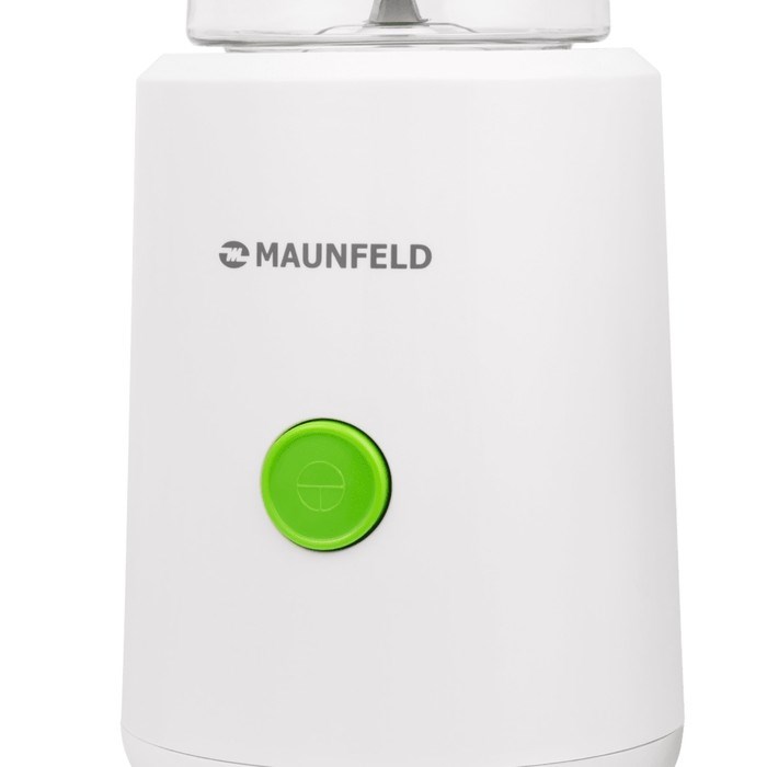 Блендер MAUNFELD MF-132W, стационарный, 300 Вт, 0.6 л, 1 скорость, белый - фото 51411040