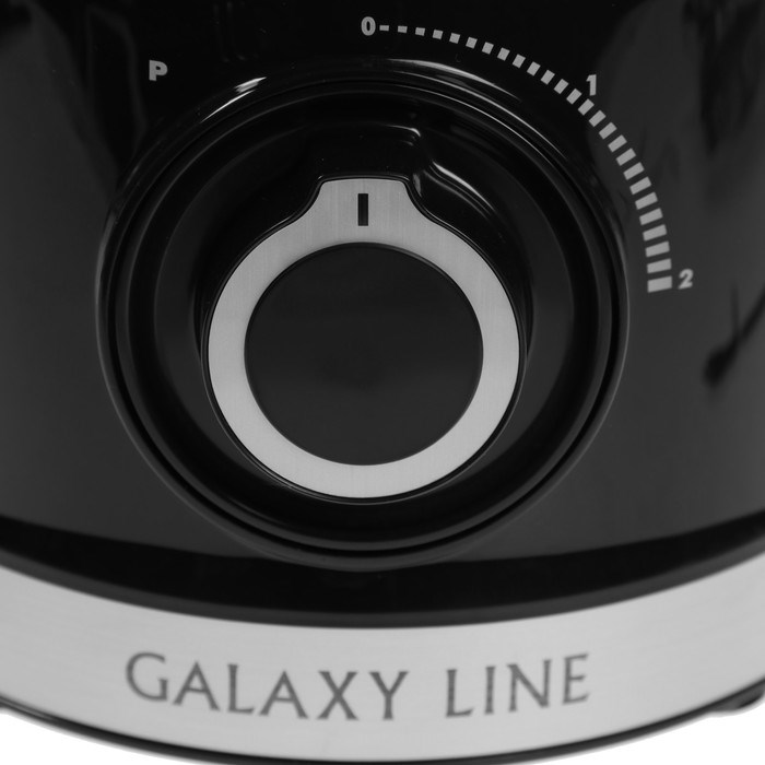 Кухонный комбайн Galaxy LINE GL 2307, 1000 Вт, 1.5 л, 2 скорости, импульсный режим, чёрный - фото 51411298