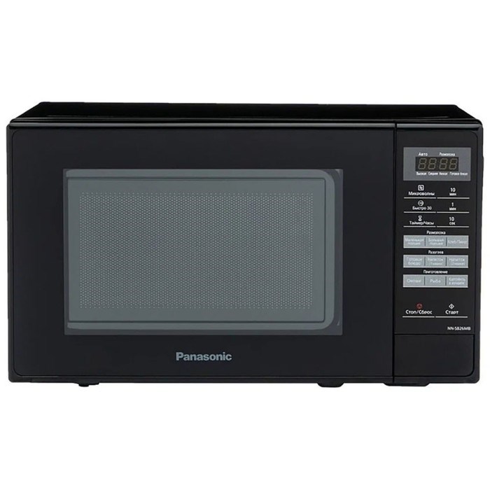 Микроволновая печь Panasonic NN-SB26MBZPE, 20 л, 800 Вт, чёрная - фото 51411566