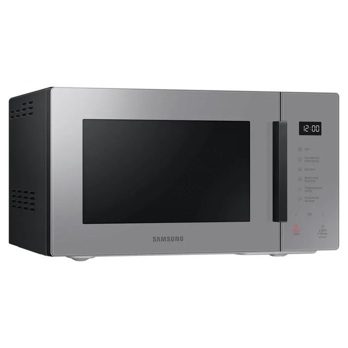 Микроволновая печь Samsung MS23T5018AG/BW, 23 л, 800 Вт, серая - фото 51411579