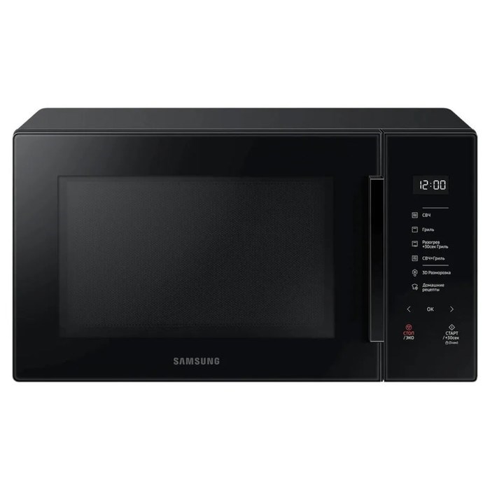 Микроволновая печь Samsung MG30T5018AK/BW, 30 л, 900 Вт, чёрная - фото 51411585