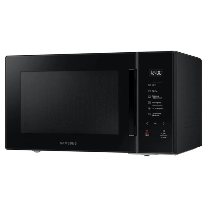 Микроволновая печь Samsung MG30T5018AK/BW, 30 л, 900 Вт, чёрная - фото 51411587