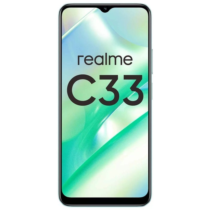 Смартфон Realme C33, 6.5", IPS, 2 sim, 4 Гб, 128 Гб, 50 Мп, 5 Мп, 5000 мАч, голубой - фото 51411602