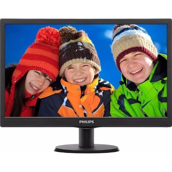 Монитор Philips 21.5" 223V5LSB (10/62), черный - фото 51411898