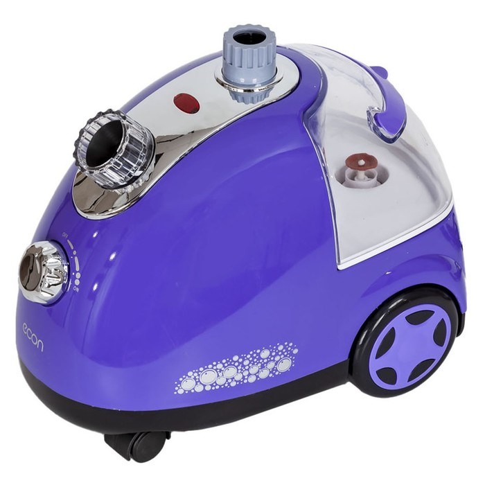 Отпариватель ECON ECO-BI1702S, напольный, 1700 Вт, 1500 мл, 40 г/мин, шнур 1.8 м, фиолетовый 78669 - фото 51412115 Отпариватель ECON ECO-BI1702S, напольный, 1700 Вт, 1500 мл, 40 г/мин, шнур 1.8 м, фиолетовый 78669 - фото 51412115