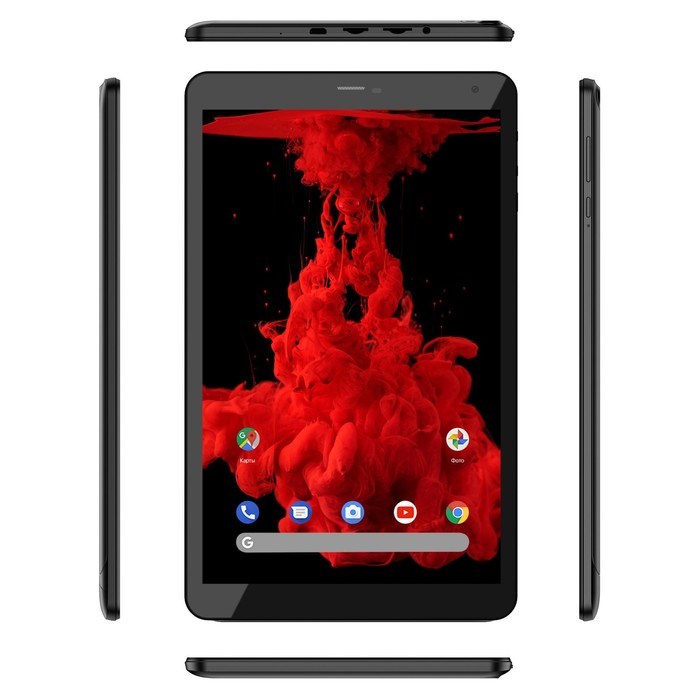 Планшет Digma Optima 10 E600, 10", IPS 1280x800, 1.3 ГГц, 2+16 Гб, 2 Мп, Android 11, чёрный   798614 - фото 51412139