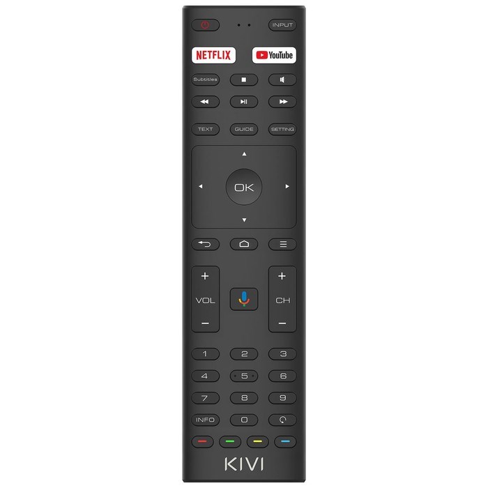 Телевизор Kivi 43U740NB, 43", 3840x2160, DVB-T2/C, HDMI 4, USB 3, Smart TV, чёрный - фото 51412392