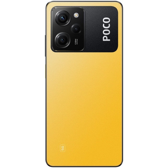 Смартфон Xiaomi POCO X5 Pro 5G RU, 6.67'', 8 Гб, 256 Гб, 108 Мп, 16 Мп, 5000 мАч, желтый - фото 51412469