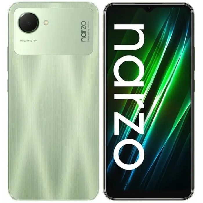 Смартфон Realme NARZO 50i Prime, 6.5",  4 Гб, 64 Гб, 8 Мп, 5 Мп, 5000 мАч, зеленый - фото 51412493