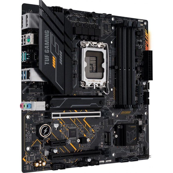 Материнская плата Asus TUF GAMING B660M-E D4, LGA1700, B660, 4хDDR4, HDMI, DP, mATX - фото 51412560