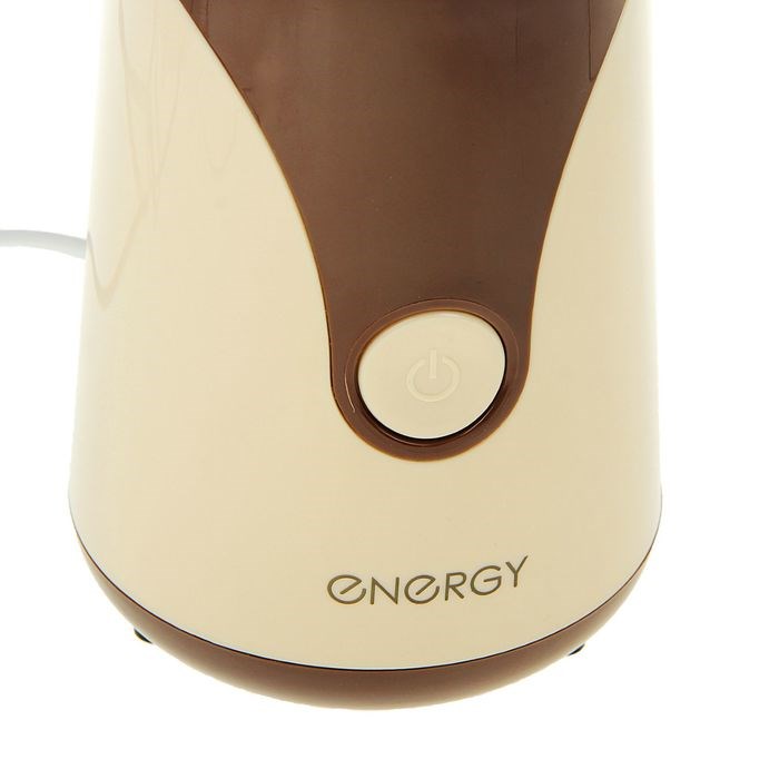 Кофемолка ENERGY EN-106, электрическая, 150 Вт, 50 г, коричневая - фото 51412900