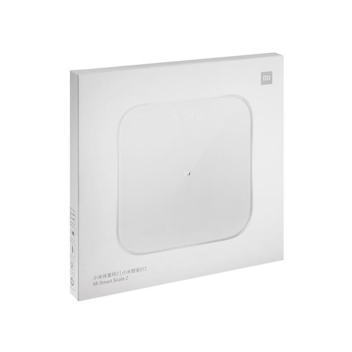 Весы Xiaomi Mi Smart Scale 2 (NUN4056GL), электронные, диагностические, до 150 кг, белые - фото 51413456