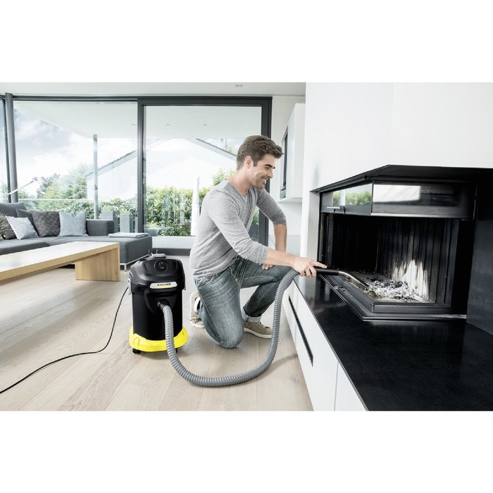 Пылесос для золы Karcher AD 4 Premium, 600/150 Вт, 17 л/металл, чёрно-жёлтый - фото 51413511