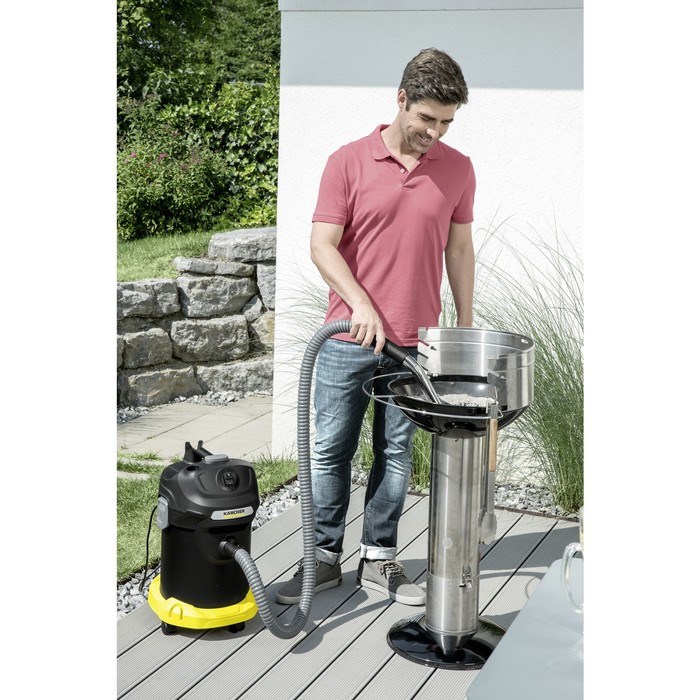 Пылесос для золы Karcher AD 4 Premium, 600/150 Вт, 17 л/металл, чёрно-жёлтый - фото 51413512