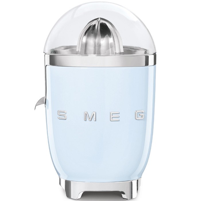 Соковыжималка Smeg CJF01PBEU, для цитрусовых, 70 Вт, отсек для шнура, голубая - фото 51413579 Соковыжималка Smeg CJF01PBEU, для цитрусовых, 70 Вт, отсек для шнура, голубая - фото 51413579