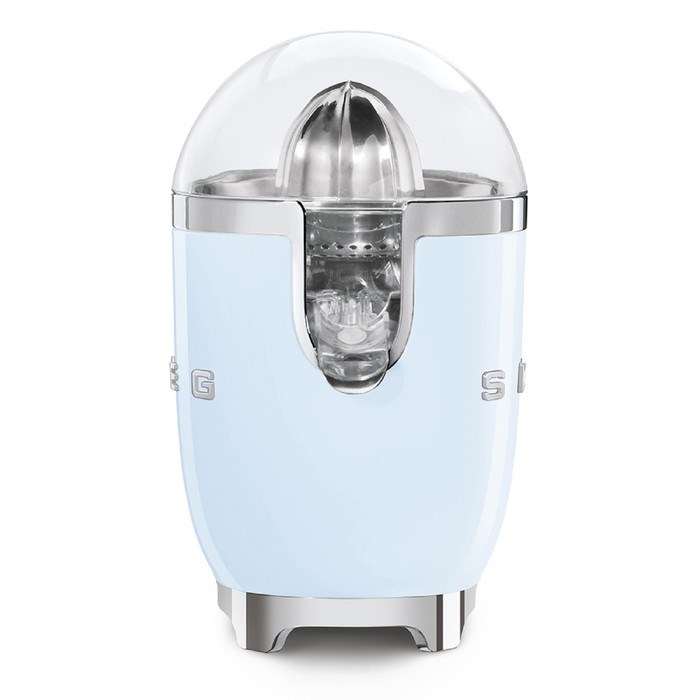 Соковыжималка Smeg CJF01PBEU, для цитрусовых, 70 Вт, отсек для шнура, голубая - фото 51413580 Соковыжималка Smeg CJF01PBEU, для цитрусовых, 70 Вт, отсек для шнура, голубая - фото 51413580