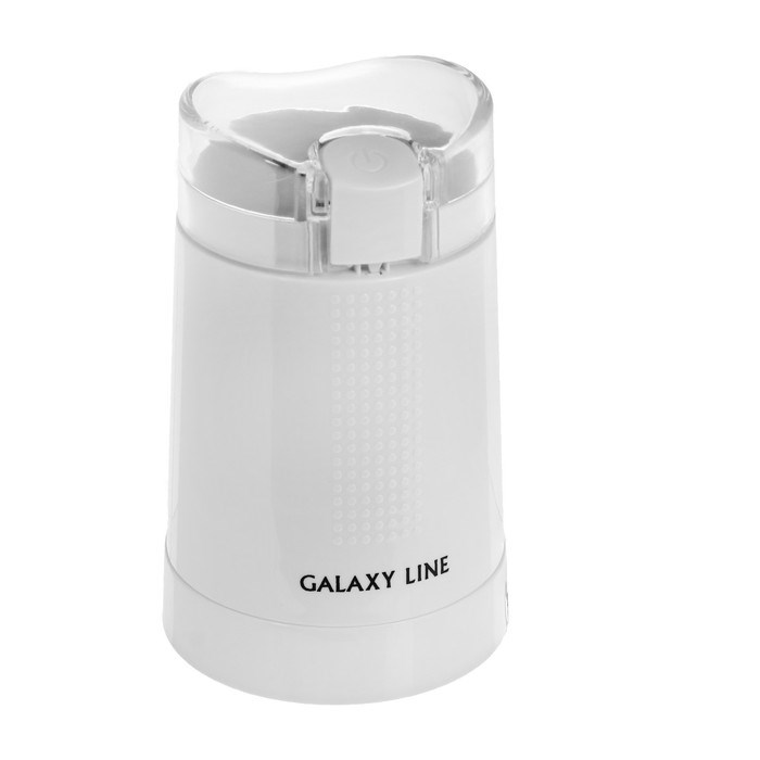 Кофемолка Galaxy LINE GL 0909, электрическая, ножевая, 200 Вт, 45 г, белая - фото 51414007