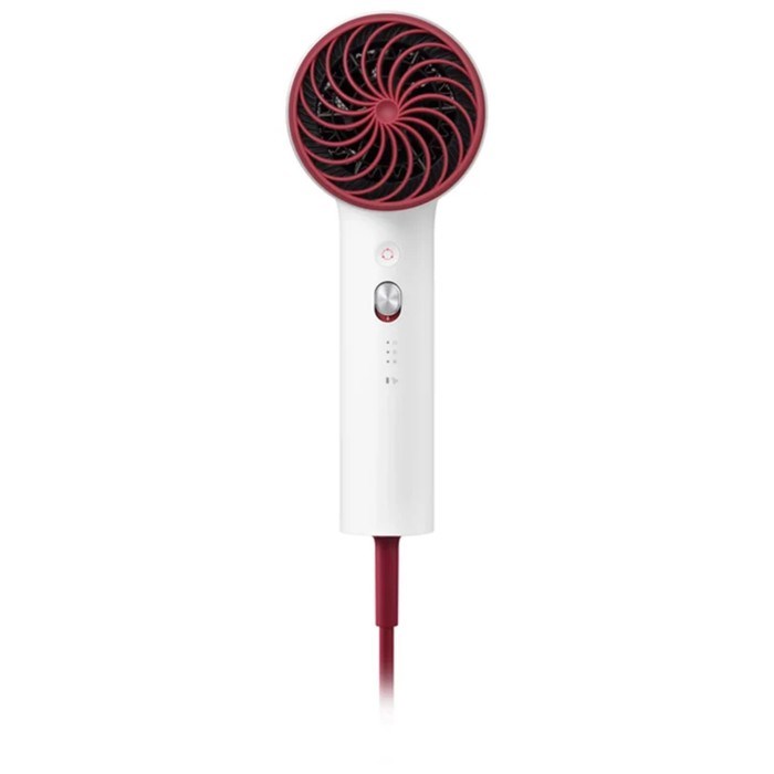 Фен Soocas Hair Dryer H5, 1800 Вт, 3 скорости, ионизация, шнур 1.7 м, серебристо-красный - фото 51414101