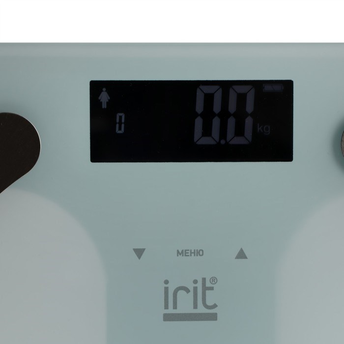 Весы напольные Irit IR-7275, диагностические, до 180 кг, 2хААА (в комплекте), белые - фото 51414865