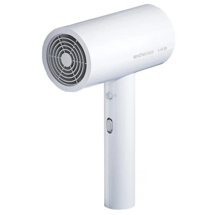 Фен Enchen AIR Hair dryer Basic, 900 Вт, 2 скорости, 2 режима, хол. воздух, белый - фото 51415394