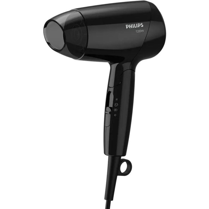 Фен Philips BHC010/10, 1200 Вт, 3 скорости, , хол. воздух, шнур 1.5 м - фото 51415696