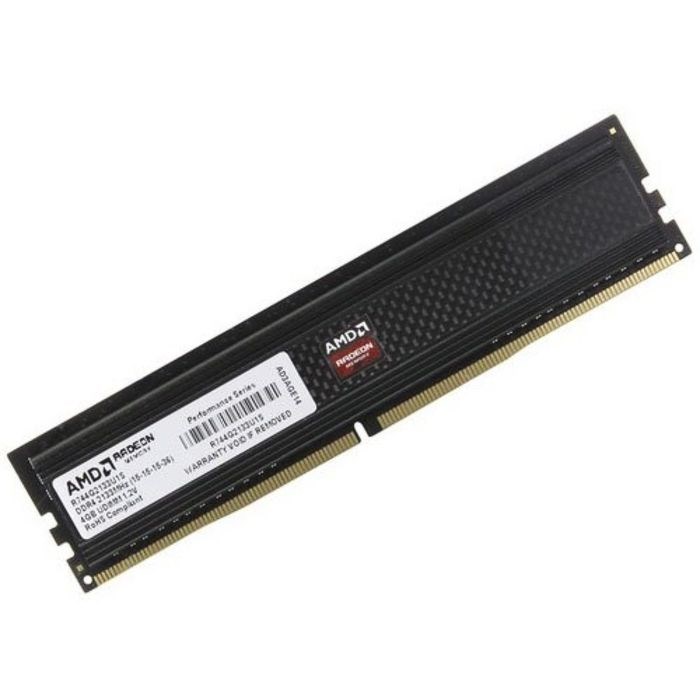 Память DDR4 8Gb 2133MHz AMD R748G2133U2S-UO OEM PC4-17000 CL15 DIMM 288-pin 1.2В - фото 51416008