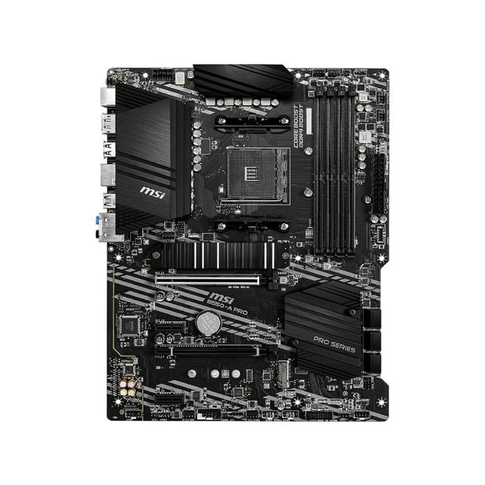 Материнская плата MSI B550-A PRO, AM4, B550, 4xDDR4, HDMI, DP, ATX - фото 51416051