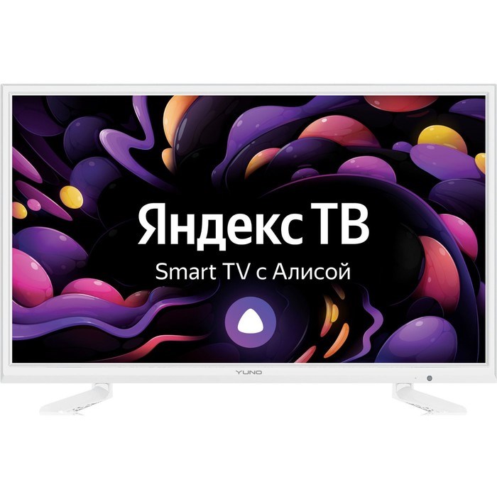 Телевизор Yuno ULX-24TCSW222, 24", 1366x768, DVB-C/T2, 1xHDMI, 1xUSB, SmartTV, черный - фото 51416123