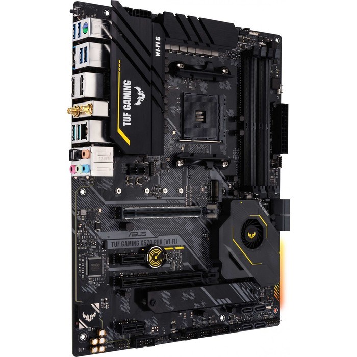 Материнская плата Asus TUF GAMING X570-PRO WI-FI, AM4, X570, 4хDDR4, HDMI, DP, ATX - фото 51416272