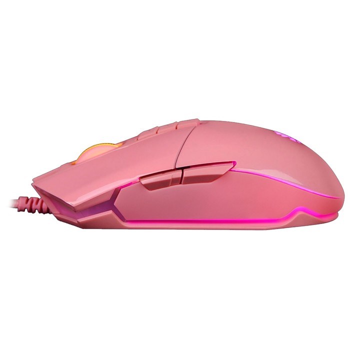Мышь A4Tech Bloody P91s розовый оптическая (8000dpi) USB (8but) - фото 51416429