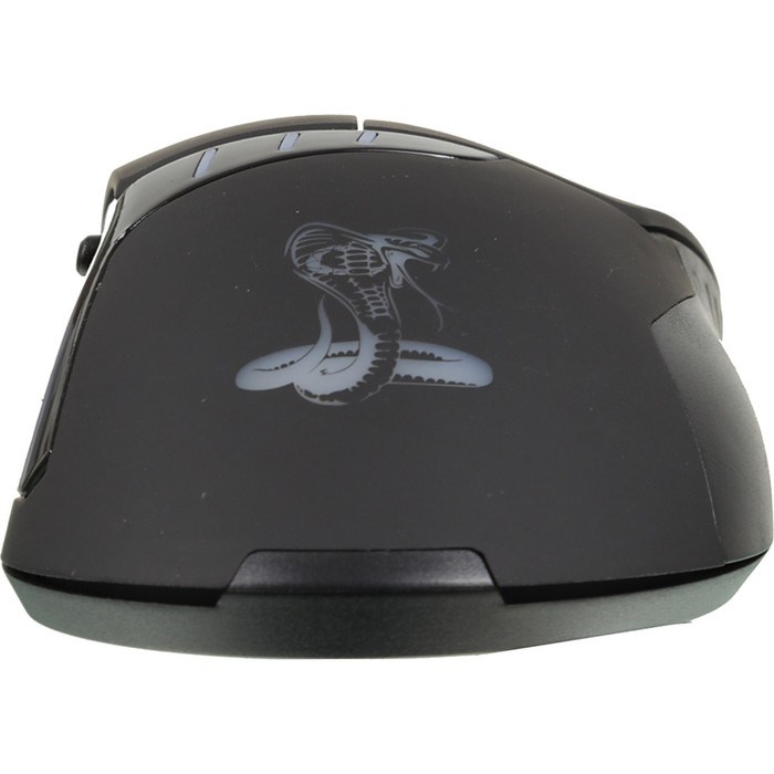 Мышь Оклик 865G Snake черный оптическая (2400dpi) USB (6but) - фото 51416774