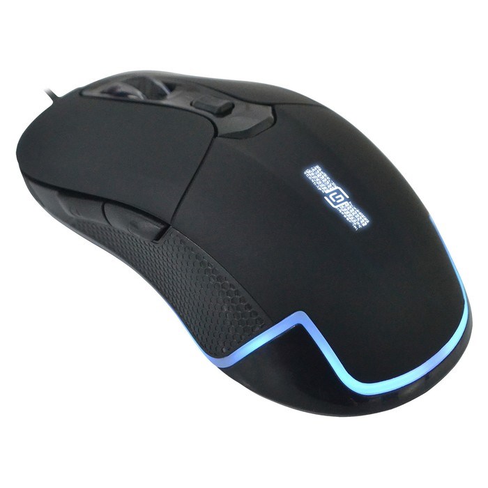 Мышь Оклик 965G RACER черный оптическая (2400dpi) USB (6but) - фото 51416839