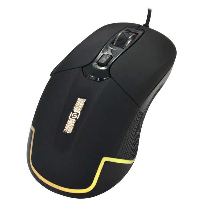 Мышь Оклик 965G RACER черный оптическая (2400dpi) USB (6but) - фото 51416840