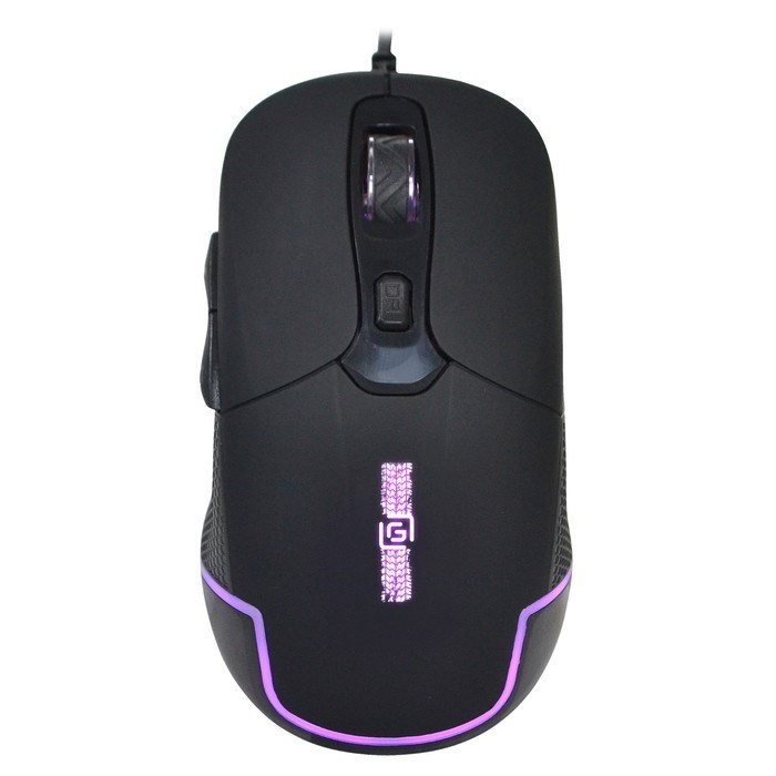 Мышь Оклик 965G RACER черный оптическая (2400dpi) USB (6but) - фото 51416841