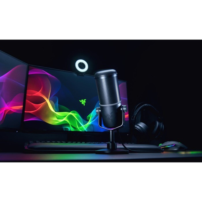 Микрофон проводной Razer Seiren Elite черный - фото 51416960