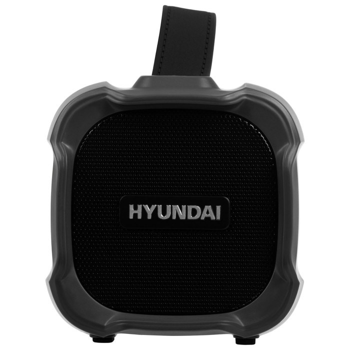 Колонка порт. Hyundai H-PAC440 черный 9W 1.0 BT/3.5Jack/USB 10м 1500mAh - фото 51417350