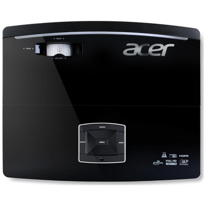 Проектор Acer P6505 DLP 5500Lm (1920x1080) 20000:1 ресурс лампы:6000часов 1xUSB typeA 1xHDMI   10044 - фото 51417511