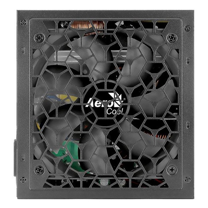 Блок питания Aerocool ATX 600W AERO WHITE 80+ (24+4+4pin) APFC 120mm fan 5xSATA RTL - фото 51417842