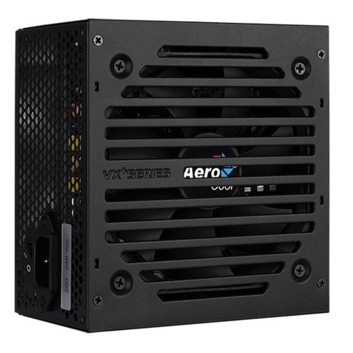 Блок питания Aerocool ATX 650W VX PLUS 650W (24+4+4pin) 120mm fan 3xSATA RTL - фото 51417856