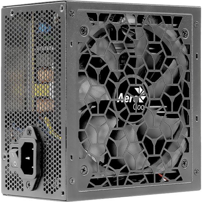 Блок питания Aerocool ATX 700W AERO BRONZE 80+ bronze 24+2x(4+4) pin APFC 120mm fan 6xSATA R   10044 - фото 51417863