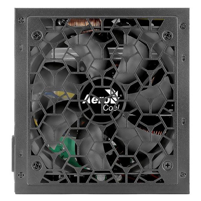 Блок питания Aerocool ATX 700W AERO WHITE 80+ (24+4+4pin) APFC 120mm fan 5xSATA RTL - фото 51417869