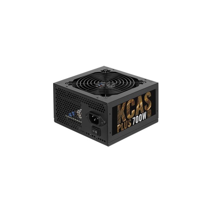 Блок питания Aerocool ATX 700W KCAS PLUS 700 80+ bronze (24+4+4pin) APFC 120mm fan 7xSATA RT   10044 - фото 51417880