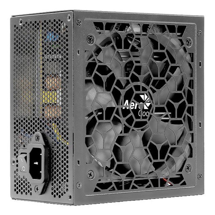 Блок питания Aerocool ATX 750W AERO BRONZE 80+ bronze 24+2x(4+4) pin APFC 120mm fan 6xSATA R   10044 - фото 51417897